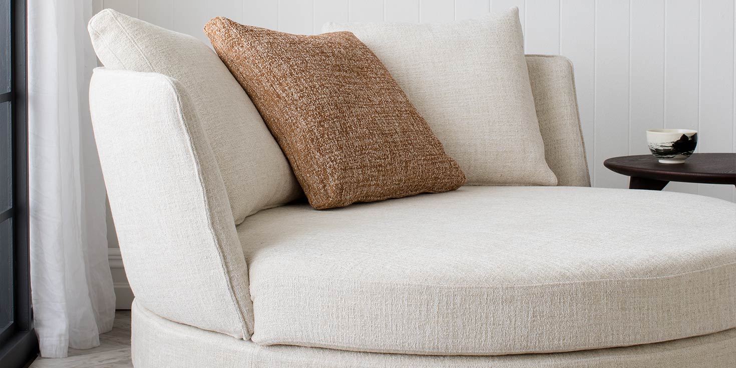 Circular lounge sofa sale